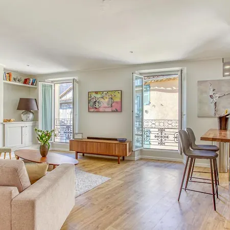 Style In Cannes-beautiful Apt-5 Mins Stroll To Festival-beach-port Apartment